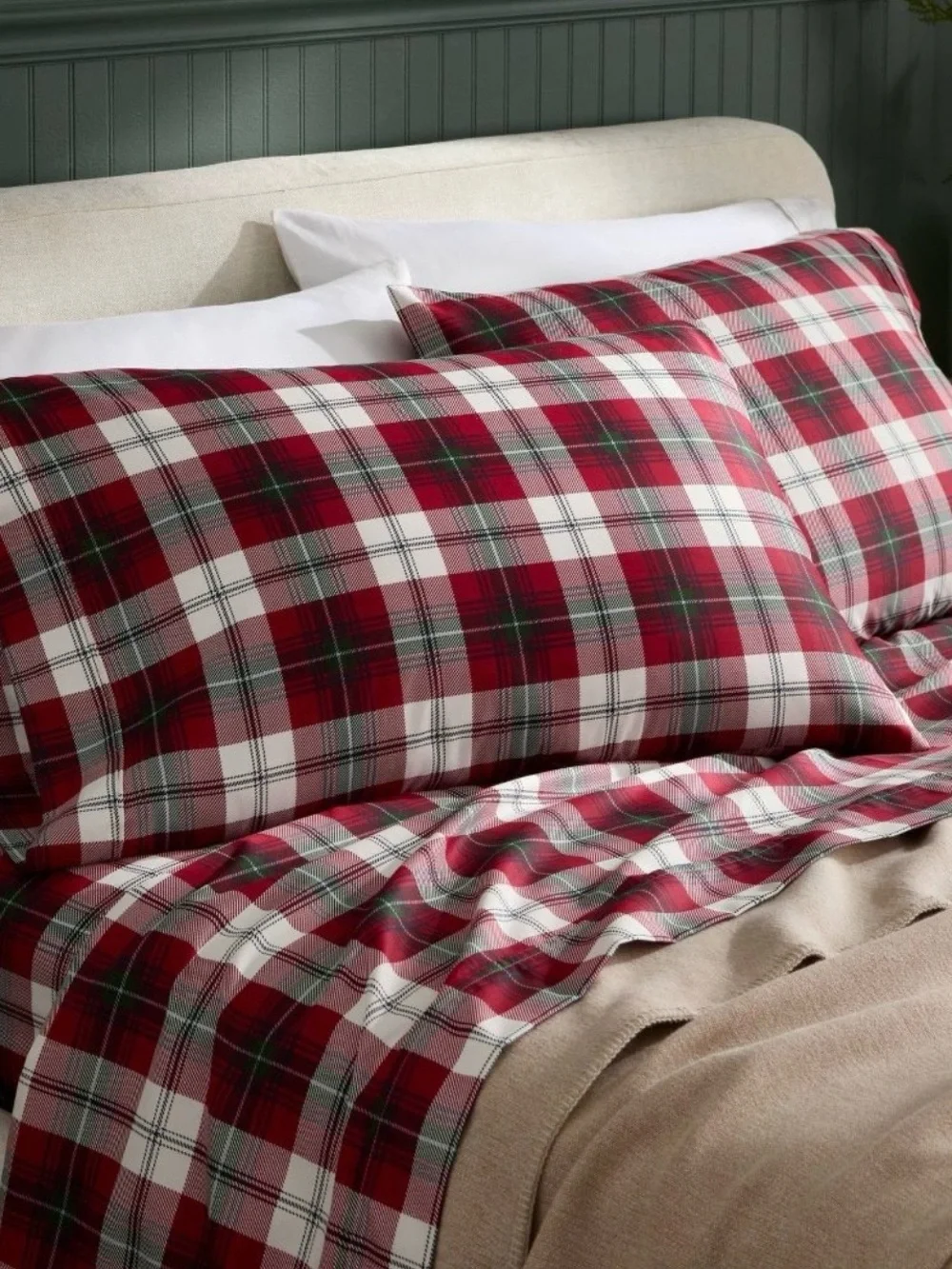 400 Thread Count Threshold Flannel Bedding Set